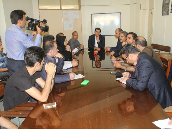 حضور مدیر عامل (سابق انجمن سینمای جوانان ایران - جناب آقای موسوی ) و بازدید از دفتر مهاباد - درسال 96