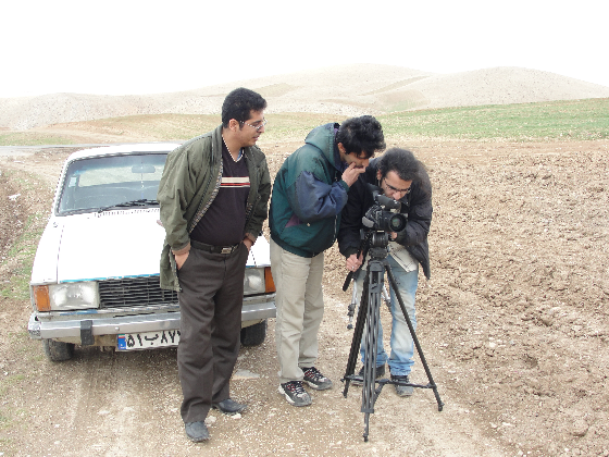 پشت صحنه فیلم هراس - تصویربردار اصغر لایی