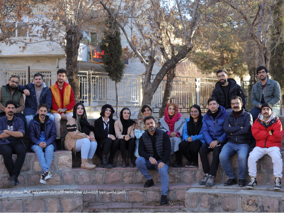 برگزاری کلاس عکاسی دوره فیلمسازی 402 انجمن سینمای جوان مهاباد