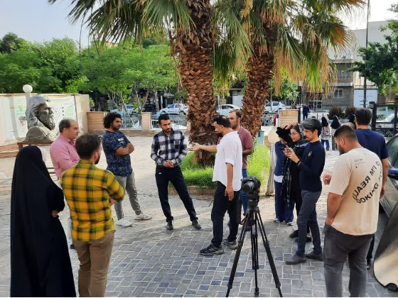 برگزاری کلاس عملی فیلمبرداری در فضای باز در دوره جامع فیلمسازی سینمای جوان سمنان